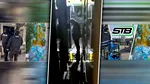 Așa se fură motorina la STB. Imagini exclusive cu un șofer care extrage carburant cu furtunul direct în bidon, dintr-un autobuz Citaro. Filmarea stil „paparazzi” este realizată de un alt angajat