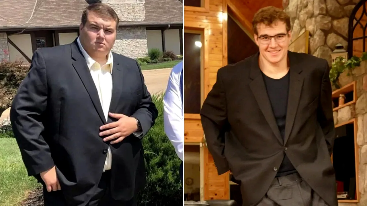 DIETA riscantă cu care acest tânăr a slăbit 95 de kilograme în 2 ani. Ce a mâncat în fiecare zi