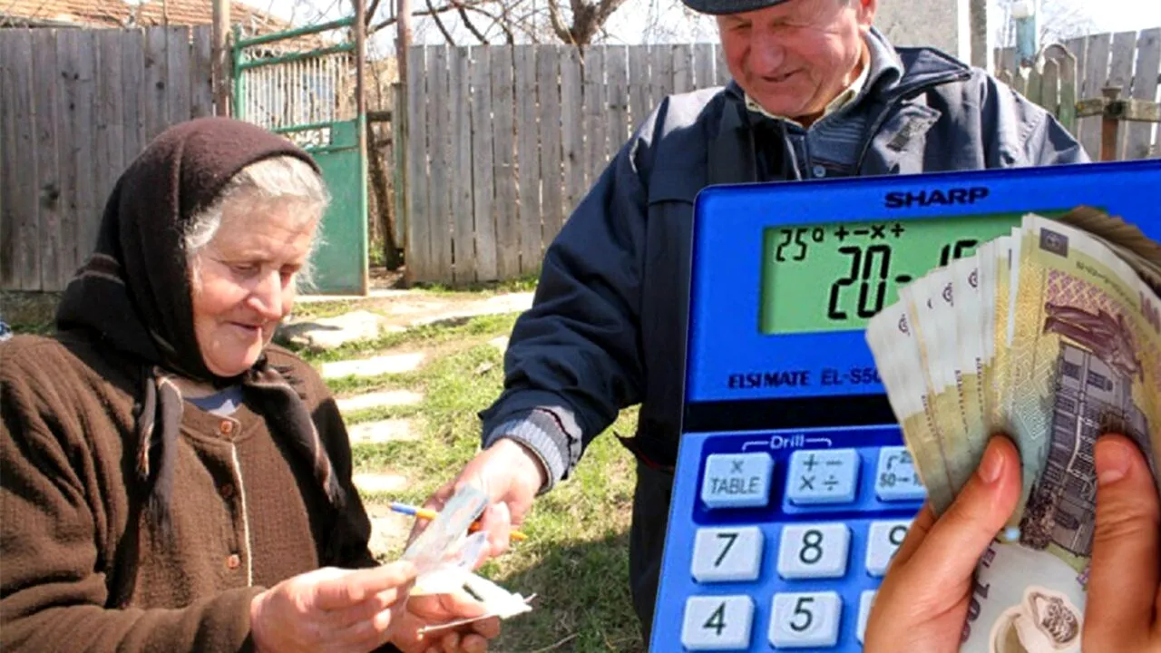 Ce PENSIE va primi un român, după recalcularea de la 1 septembrie, dacă a muncit 20 de ani cu carte de muncă