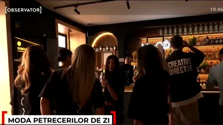 Moda petrecerilor de zi: România importă din Europa moda petrecerilor de zi care durează până la apus