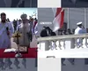 Ministrul Apărării, Ionuț Moșteanu, cerea anul trecut arestarea lui Teodosie. Azi, a ascultat pios slujba, împreună cu alți USR-iști