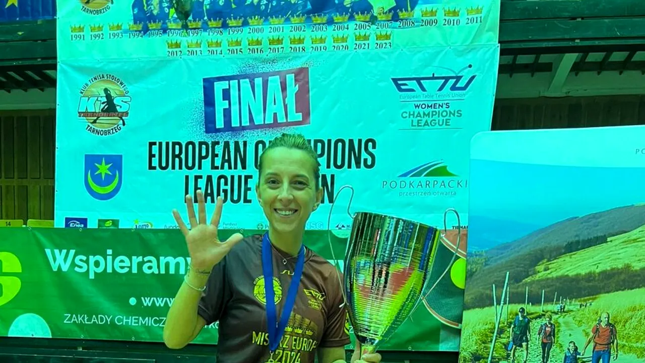 Eliza Samara a intrat în ISTORIE! A câștigat de cinci ori Liga Campionilor: „La anul, sper că vine a șasea!”