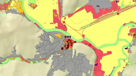Cum citesc primarii HĂRȚILE DE INUNDAȚII pe care Apele Române au dat 47 de milioane de euro