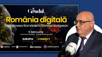Cătălin Vasile, consilier AI în Ministerul Economiei, la EUROPA CONNECT România Digitală: „Suntem pe drumul cel bun, însă mai avem mult de recuperat”