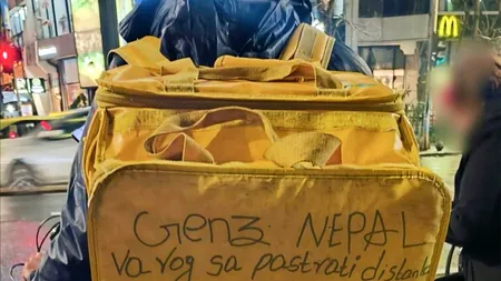 Mesajul acestui livrator nepalez din România a devenit viral: 