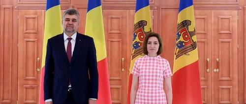Marcel Ciolacu, primit de Maia Sandu la Chișinău. Locul Republicii Moldova este în Uniunea Europeană