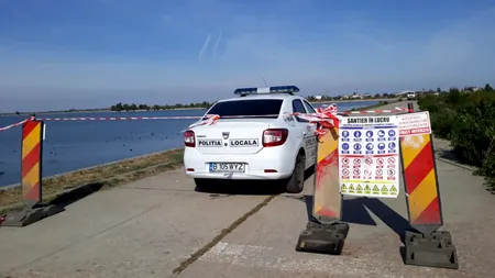 Accesul pe Lacul Morii, blocat cu Poliția. Au început în forță lucrările pe dig. Cum ar trebui să arate locația în primăvară | GALERIE FOTO & VIDEO