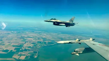 Alertă aeriană în Tulcea. Populația, sfătuită să se adăpostească. Două avioane F-16 au fost ridicate în aer
