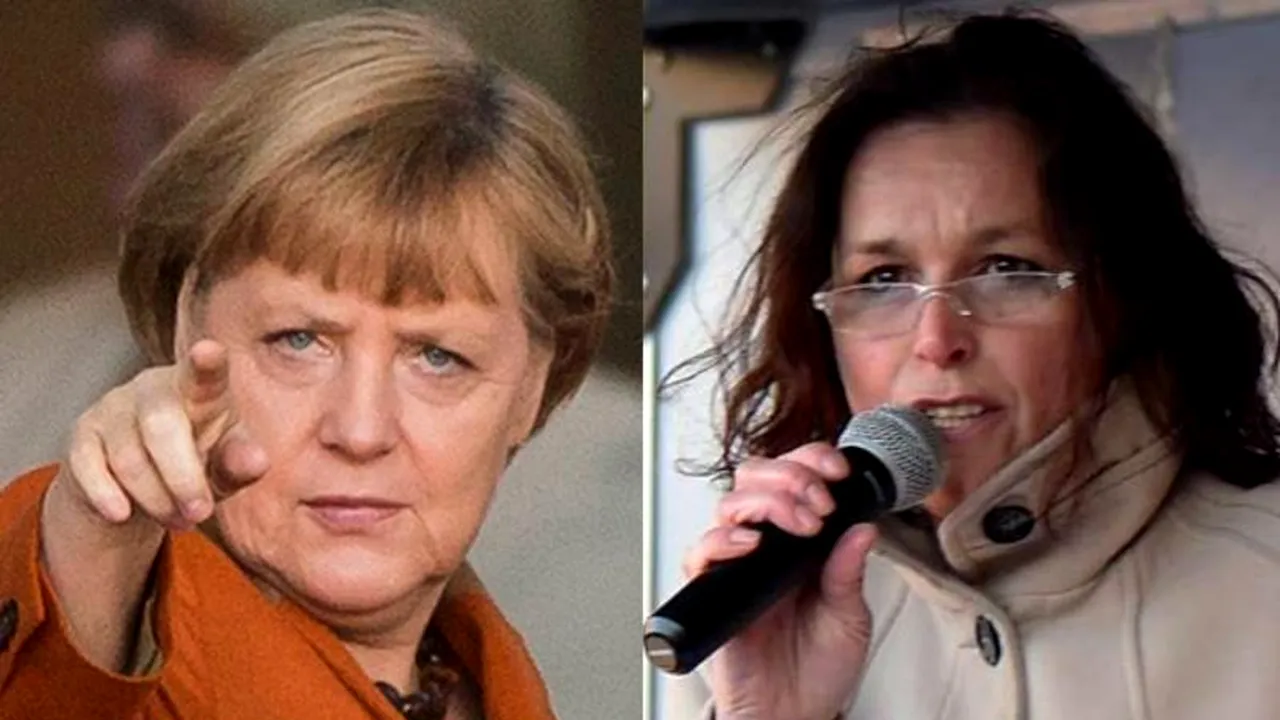 Lider Pegida: „Angela Merkel este cea mai periculoasă femeie din Europa