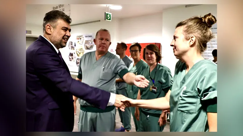 Marcel Ciolacu a vorbit cu pompierii internați la Spitalul din Bruxelles. Ce spune premierul despre starea lor de sănătate?
