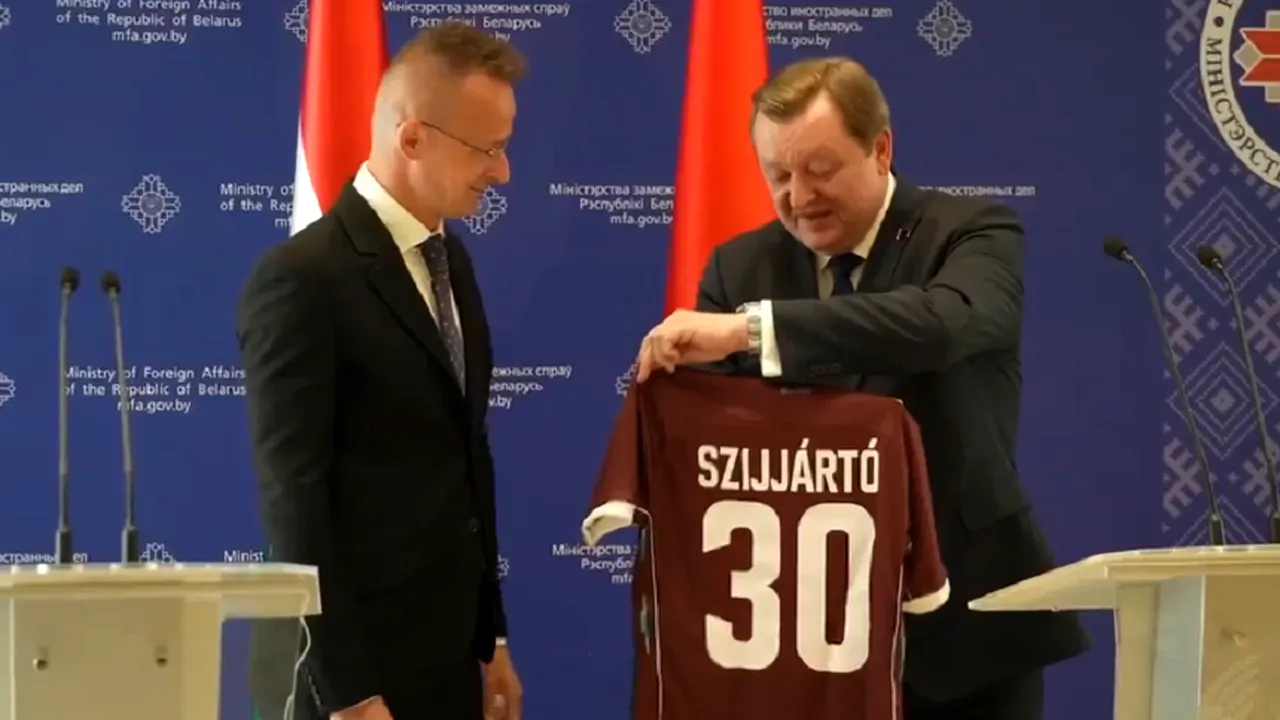 Ungaria primește cu bucurie sportivii din Belarus pe arenele maghiare. Cele două țări au semnat miercuri un acord de cooperare NUCLEARĂ la Minsk