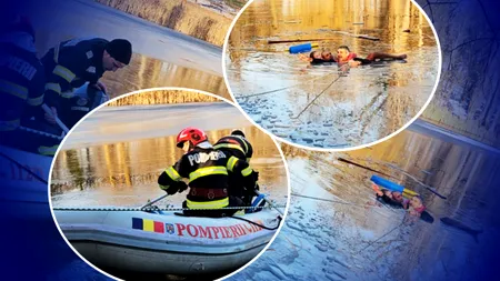 Misiune contra cronometru în Craiova. Un copil a fost salvat după ce a căzut în lacul din Parcul Romanescu