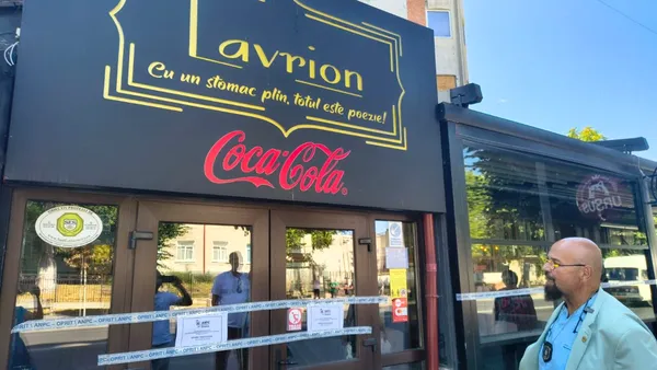 Restaurantul LAVRION din Mangalia, „casă” bună pentru mizerie, gândaci și păianjeni. Piedone a trimis tot la casat