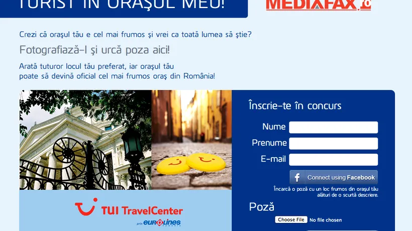 Turist în orașul meu: Bacău, Hunedoara și Sibiu, în topul concursului foto de pe Mediafax.ro. Cum poți câștiga excursii