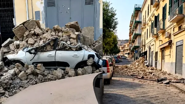 300 de oameni, forțați să își părăsească locuințele după cutremurul de lângă Napoli. Autoritățile italiene au găsit 21 de răniți și avertizează că mai urmează replici