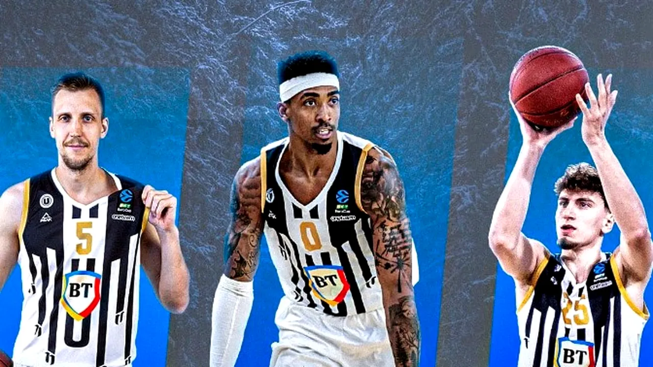 U BT Cluj, locul 3 în BKT EuroCup! Victorie CLARĂ cu ultima clasată