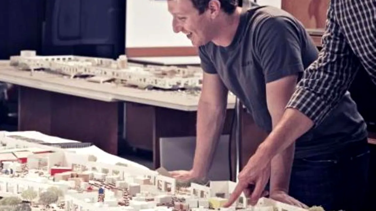 Cum arată campusul GIGANT pe care Facebook îl construiește pentru angajații săi