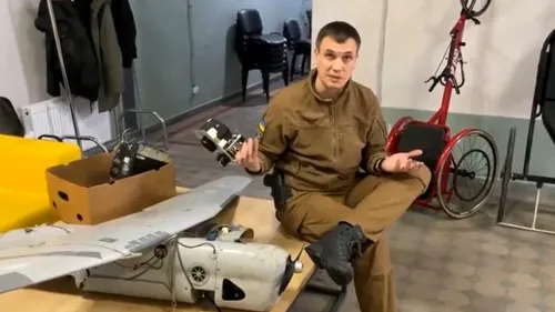 VIDEO | Cât de eficiente sunt dronele rusești Orlan-10 și ce conțin acestea. Militarii ucraineni au dezvăluit totul