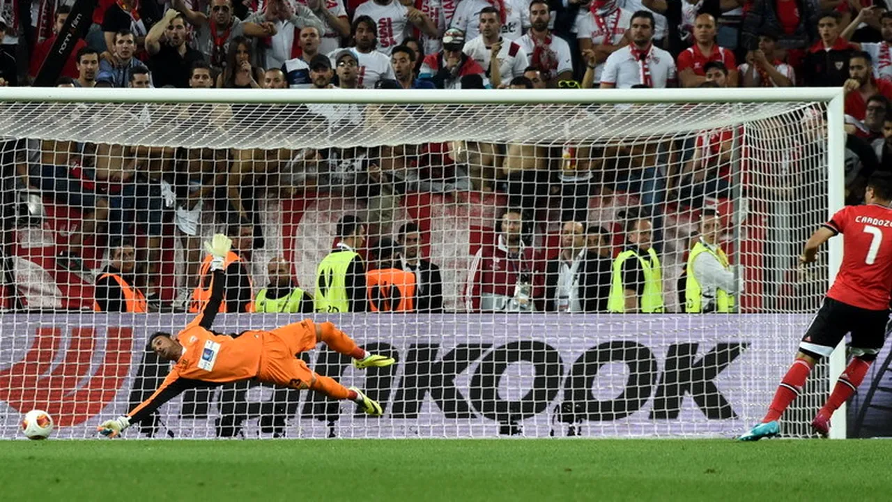 SEVILLA-BENFICA 4-2 la penalty-uri în FINALA EUROPA LEAGUE 2014. Portarul Beto este eroul meciului de la Torino
