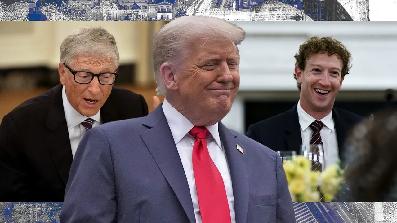Cum îi stoarce de bani Donald Trump pe miliardarii tech ai SUA. Elon Musk, marele absent de la reuniunea liderilor din tehnologie de la Casa Albă