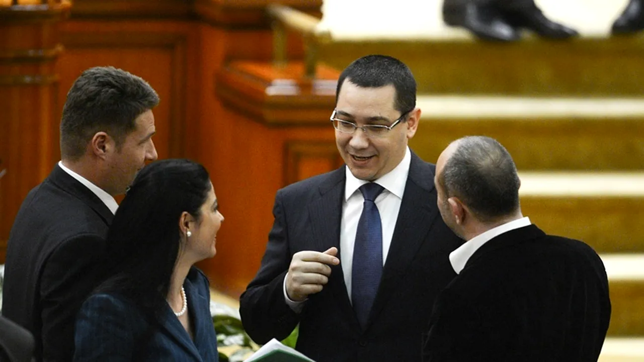 Ponta: Guvernul își angajează miercuri răspunderea în Parlament pentru Legea retrocedărilor 