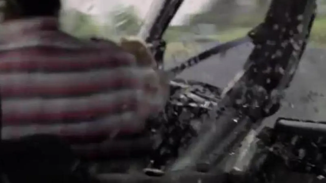 ȘOCANT. Imaginile care te vor face să te asiguri chiar și atunci când ești pe drumul cu prioritate - VIDEO