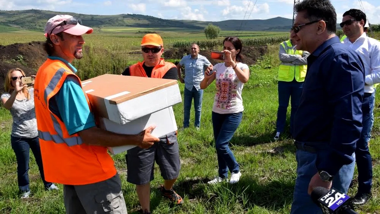 Cadoul făcut de Ministrul transporturilor arheologilor de pe Autostrada Sebeș-Turda