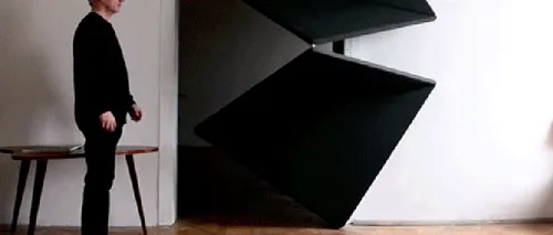 Un artist din Austria a reinventat ușa. Clipul video care prezintă un concept ieșit din comun