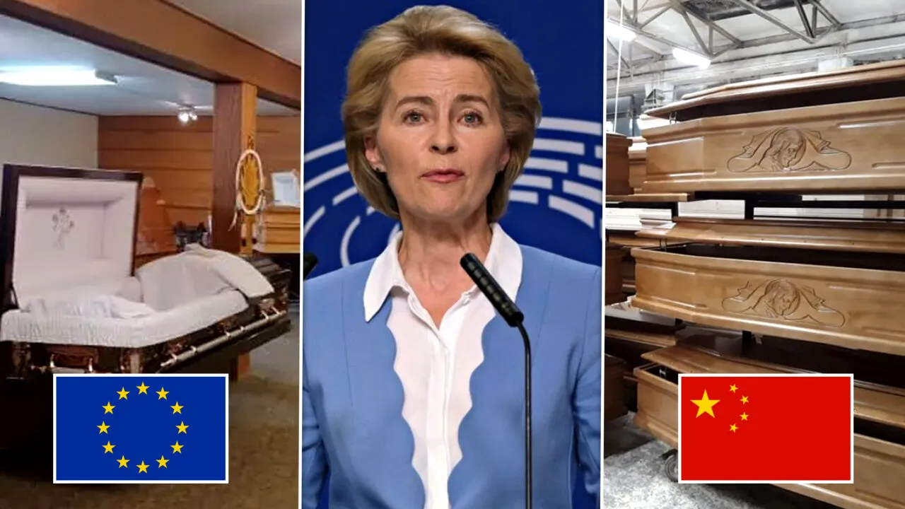 Alarmă pe piața de sicrie din Europa. Sicriele chinezești sunt înregistrate la vamă ca scânduri și nu ca produse finite