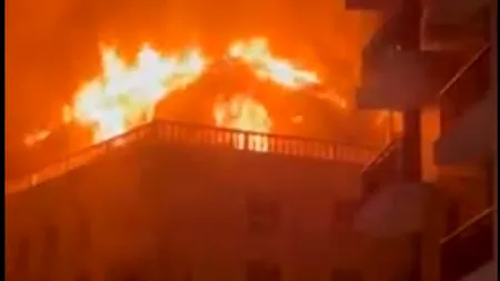 Penthouse de 80 mp pe „Nordului”, făcut scrum! / Incendiul din „Blocul vedetelor” a fost stins | FOTO&VIDEO