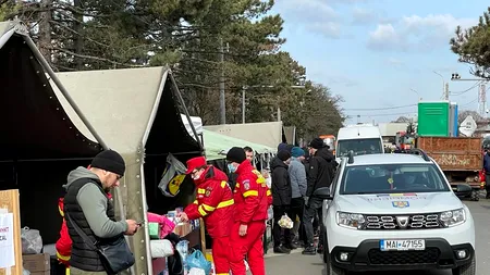FOTO | Cum arată Vama Siret în a treia zi de la izbucnirea războiului în Ucraina