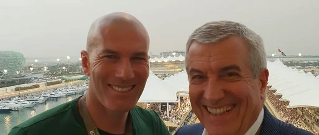 Tăriceanu, întâlniri la ABU DHABI cu Regele Juan Carlos și Zidane