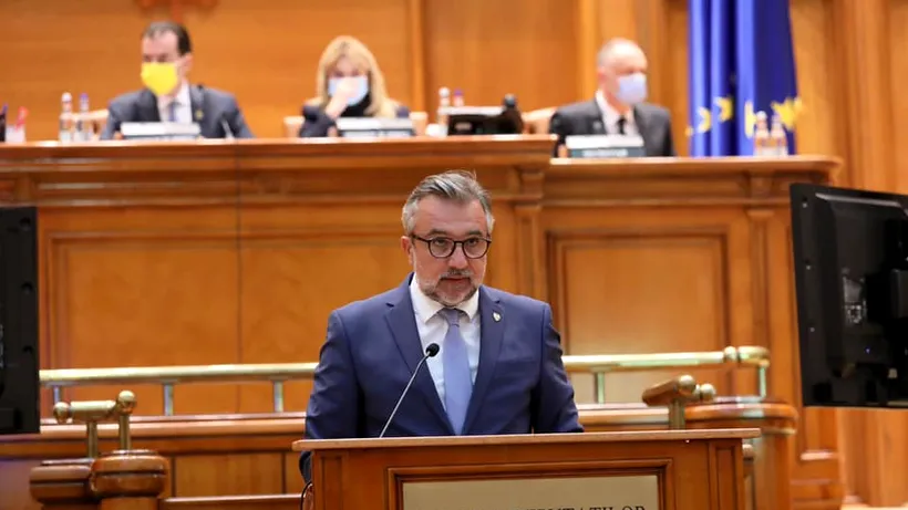 USR a depus moțiune de cenzură împotriva ministrului Culturii, Lucian Romașcanu, în urma scandalului de la Teatru Național București