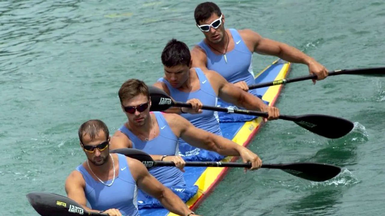 JOCURILE OLIMPICE 2012. Echipajul masculin K4 al României s-a calificat în finală la 1.000 m