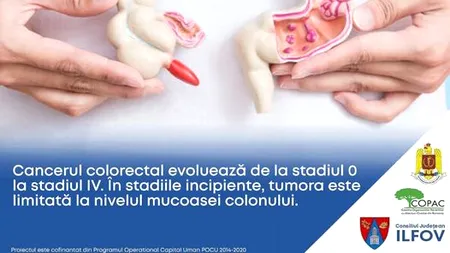Locuitorii județului Ilfov se pot înscrie în continuare în programul împotriva leziunilor precanceroase colorectale (P)