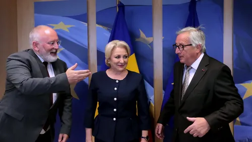 Comisia Europeană, îngrijorată de LUPTA POLITICĂ PERMANENTĂ din România. Juncker îi promite lui Dăncilă RIDICAREA MCV până în ianuarie 2019
