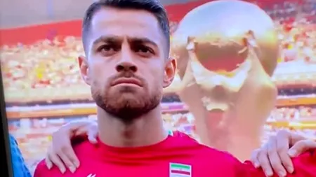 Fotbaliștii iranieni, gest incredibil față de regimul de la Teheran la Cupa Mondială din Qatar! N-au cântat imnul țării | VIDEO