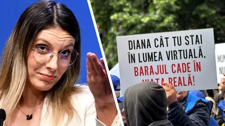 Sindicaliştii de la Apele Române i-au dedicat o melodie Dianei Buzoianu, la protest: ”Cu teniși în picioare calcă pe apă sau pe lege / Oricum ce zice ea, nimeni nu înțelege”