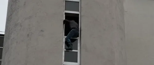 Un tânăr a amenințat că se aruncă de la o fereastră a Finanțelor Publice Vaslui