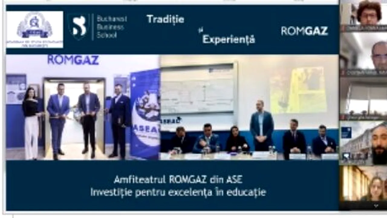 Program de formare profesională de tip Executive Education derulat de ASE pentru angajații ROMGAZ