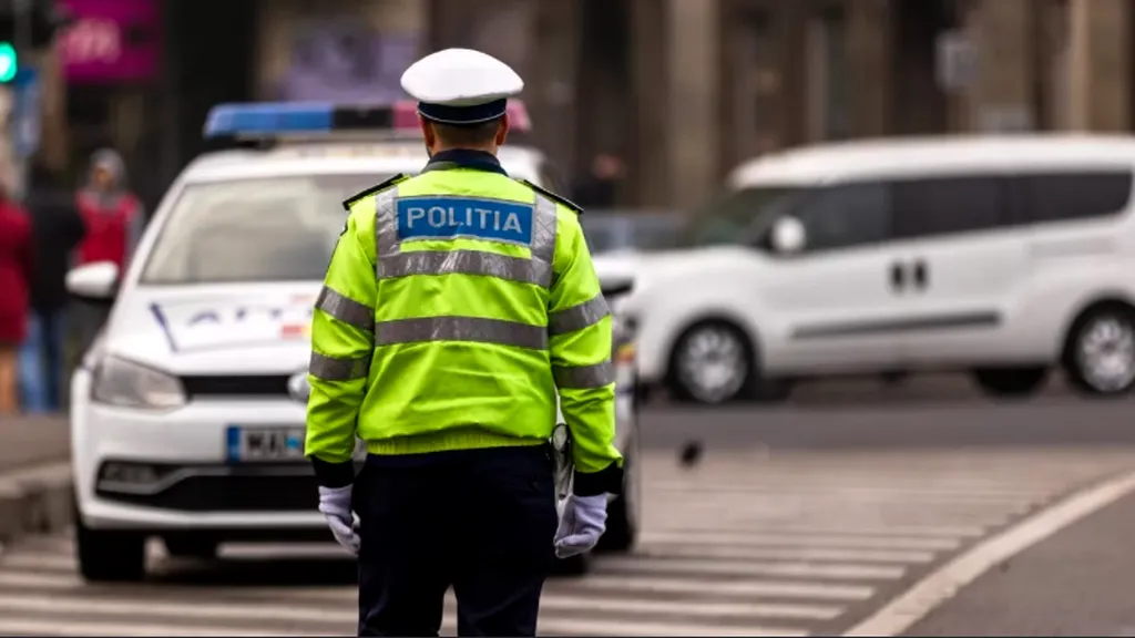 Un șofer din Gorj a fost arestat după ce a acroșat un polițist rutier care i-a transmis semnal să oprească semnalul