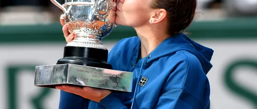 Simona Halep câștigă finala turneului de la Roland Garros
