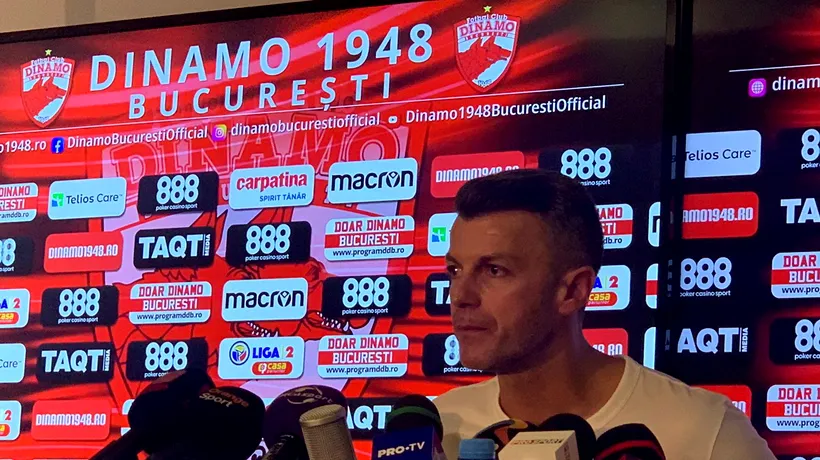 Dinamo a obținut primul punct de la REVENIREA în Superliga! Ce spune antrenorul Ovidiu Burcă