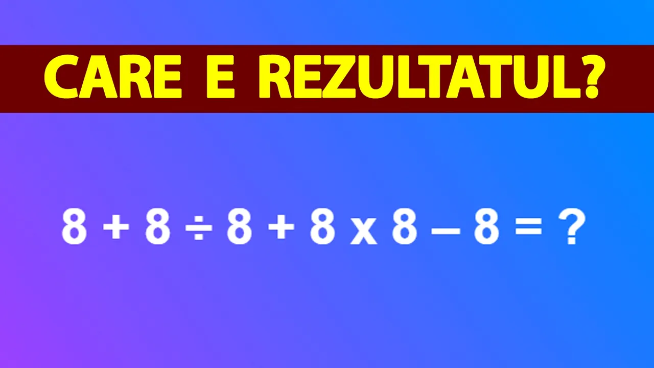 Testul de inteligență la care și geniile greșesc | Care e rezultatul corect