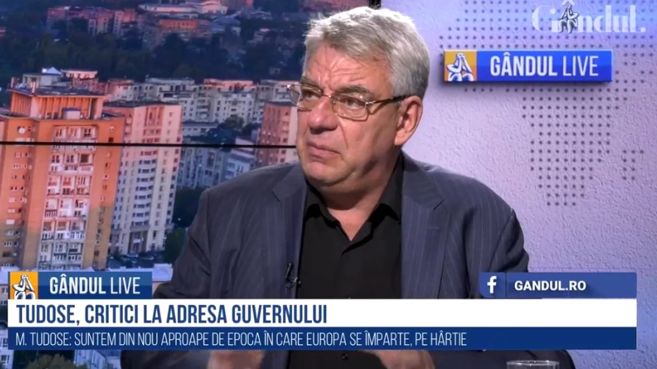 GÂNDUL LIVE. Mihai Tudose, vicepreședintele PSD: „Nu am auzit atâtea minciuni de când sunt în politică! Guvernul se comportă ca pe Titanic!”