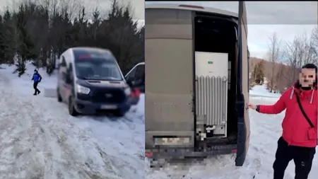 Bărbat, AMENDAT cu 10.000 de lei, pentru că voia să arunce un frigider într-o pădure din Maramureș