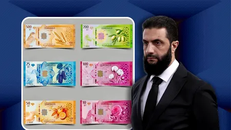 Siria schimbă bancnotele cu chipul fostului președinte Bashar al-Assad. „Noul design este o expresie a noii identități naționale”