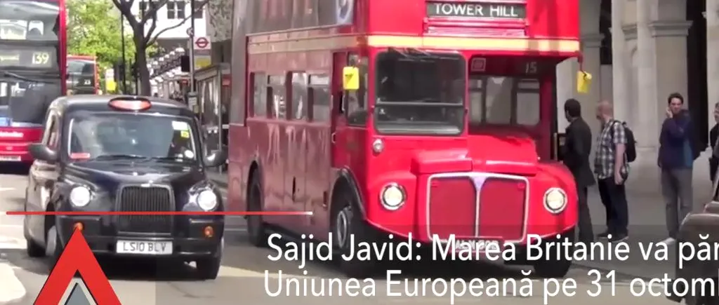 Javid: Marea Britanie va părăsi Uniunea Europeană pe 31 octombrie
