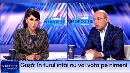 Cozmin Gușă: „O să-l votez pe CIOLACU“/ „Îl cunosc de 24 de ani, am fost amici, nu prieteni“