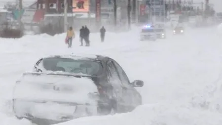 România, paralizată din cauza zăpezii. Situația pe județe